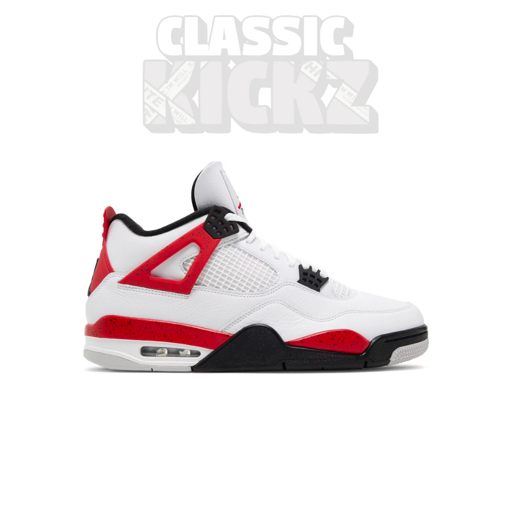 Air Jordan 4 Red Cement – Classic Kickz